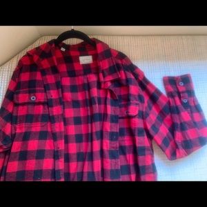 Red and Black Heavy Flannel